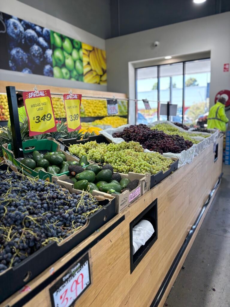 fruit and vegetable store