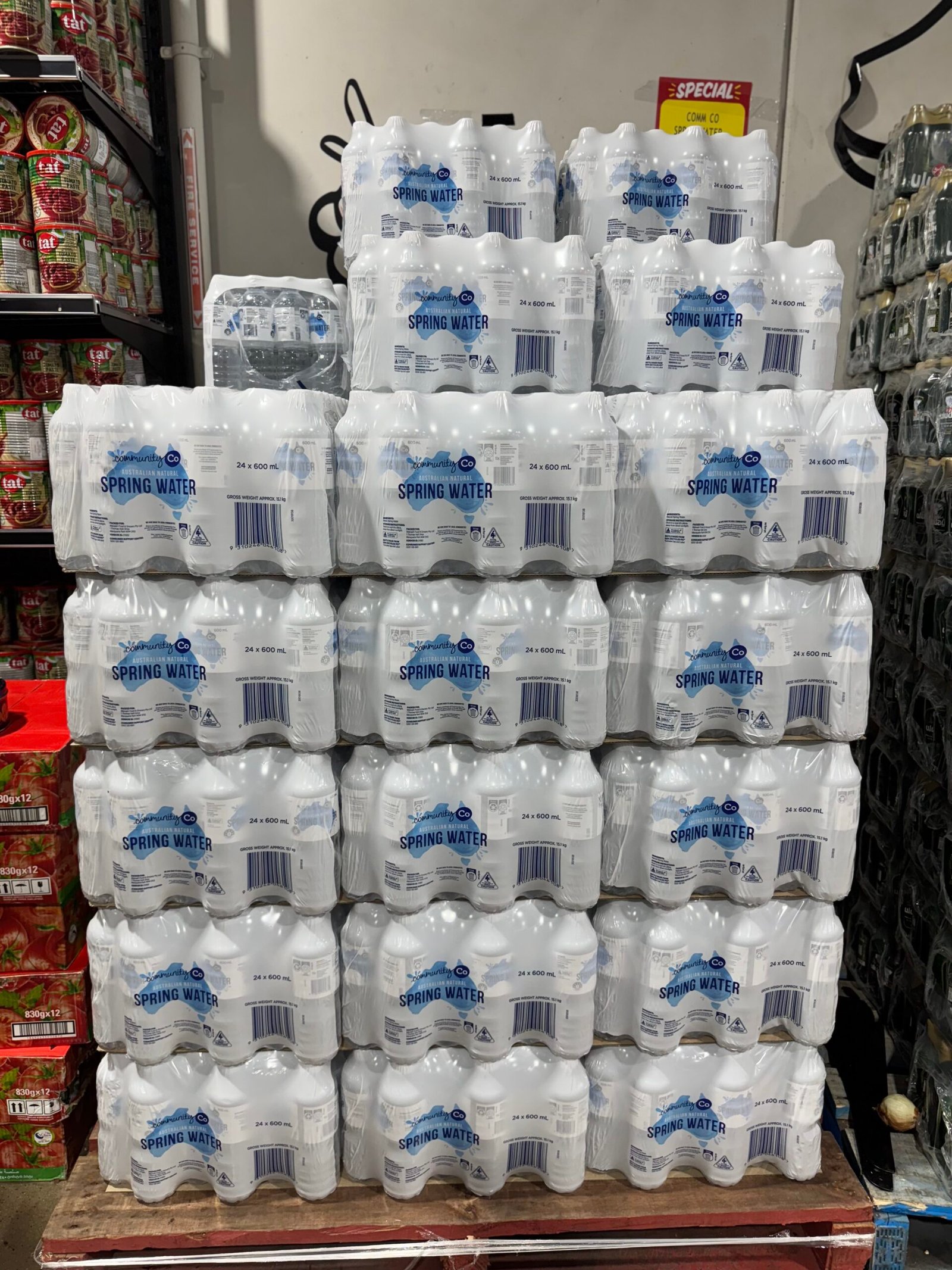 water packet (asian grocery store)